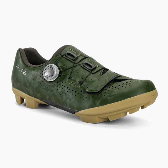 Buty gravelowe męskie Shimano SH-RX600 green