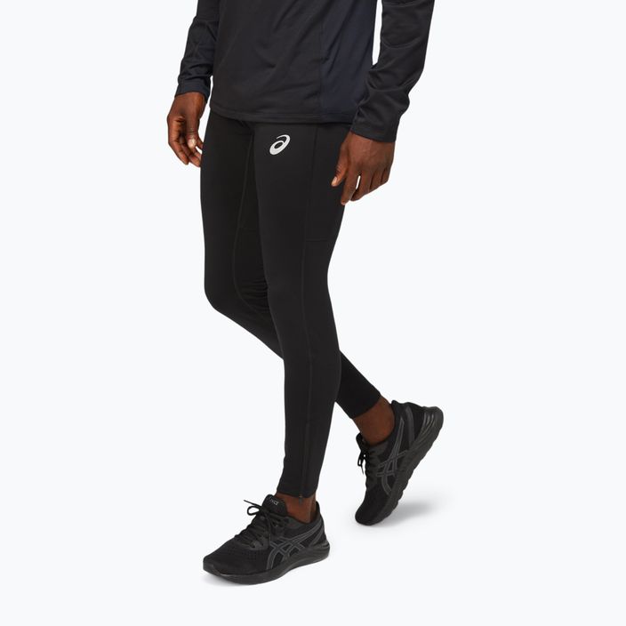 Legginsy do biegania męskie ASICS Core Winter Tight performance black 2