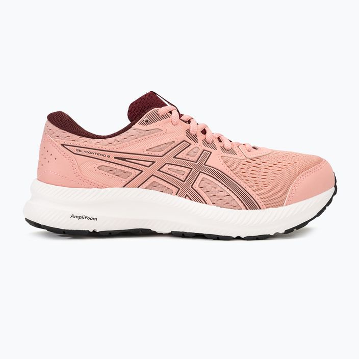 Buty do biegania damskie ASICS Gel-Contend 8 frosted rose/deep mars 2