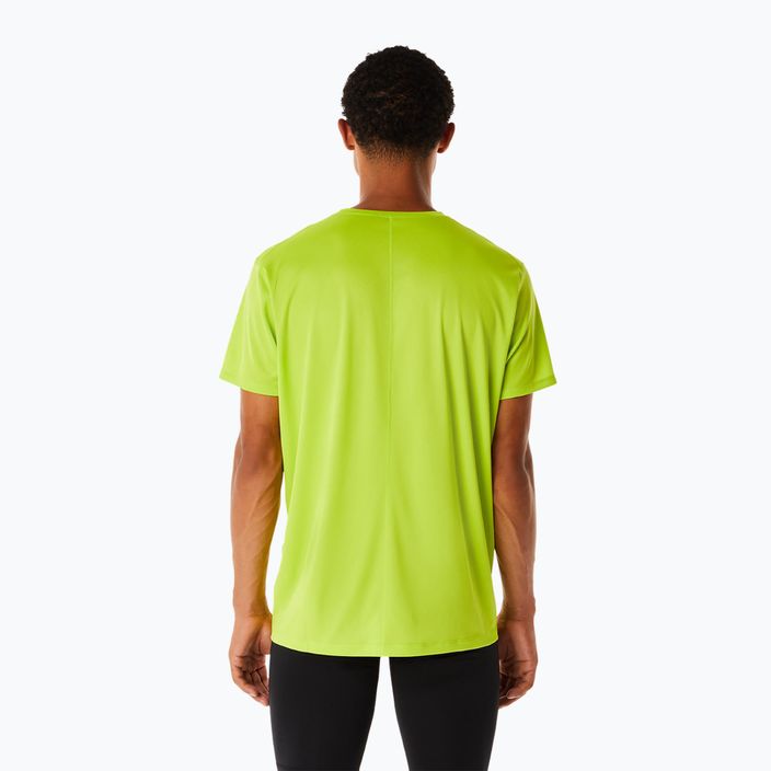 Koszulka do biegania męska ASICS Core Top lime zest 3