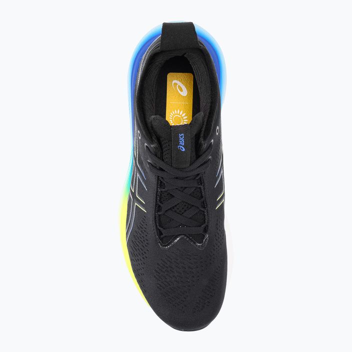 Buty do biegania męskie ASICS Gel-Nimbus 25 black/glow yellow 6