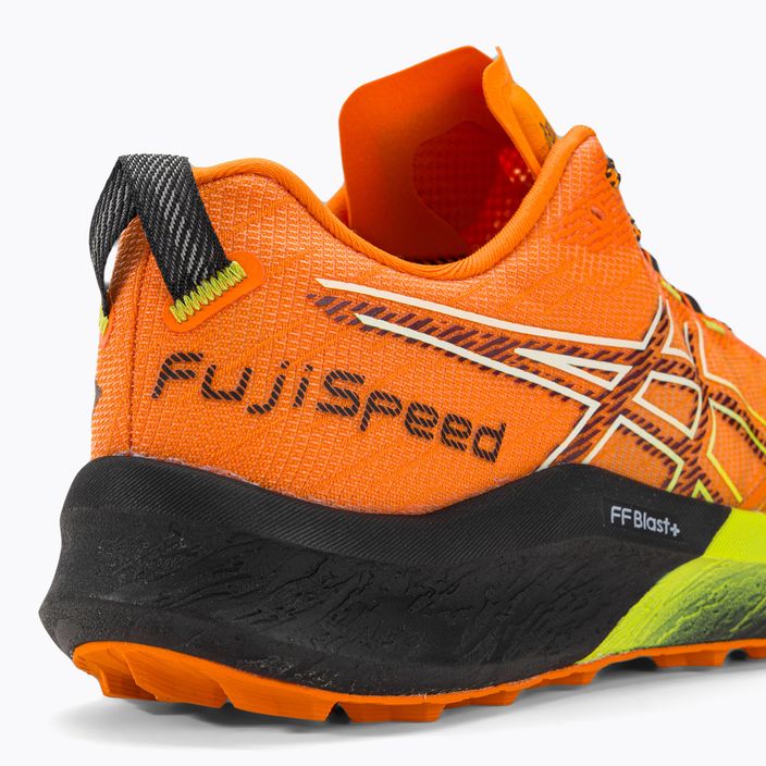 Buty do biegania męskie ASICS Fujispeed 2 bright orange/antique red 9