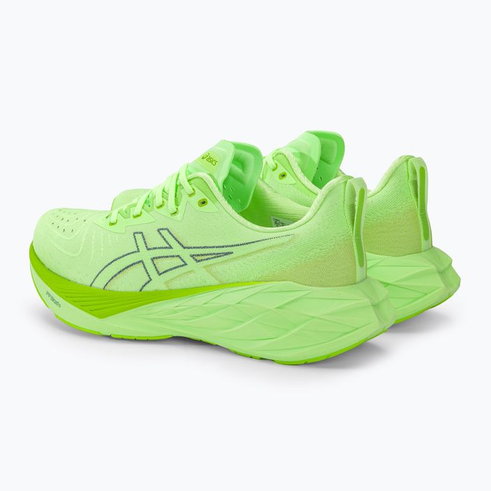 Buty do biegania męskie ASICS Novablast 4 illuminate green/lime burst 3