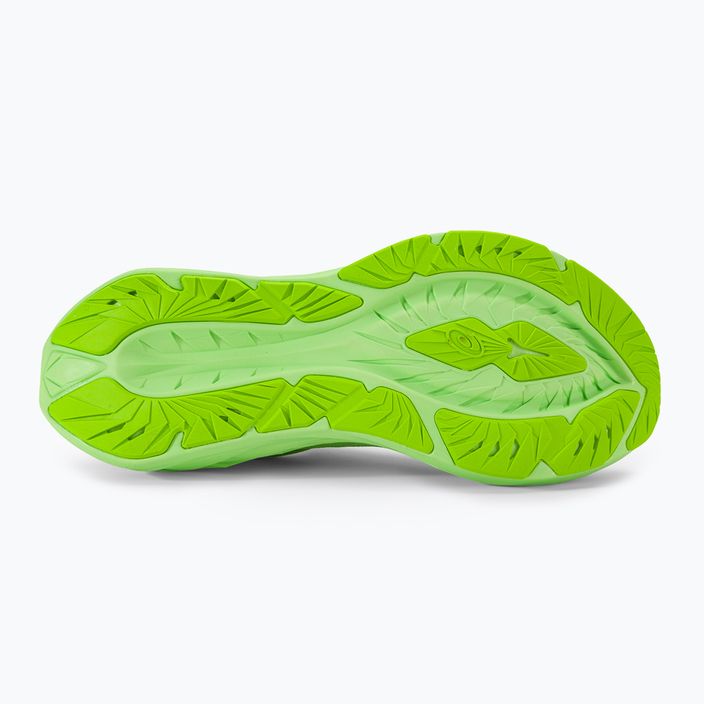 Buty do biegania męskie ASICS Novablast 4 illuminate green/lime burst 5