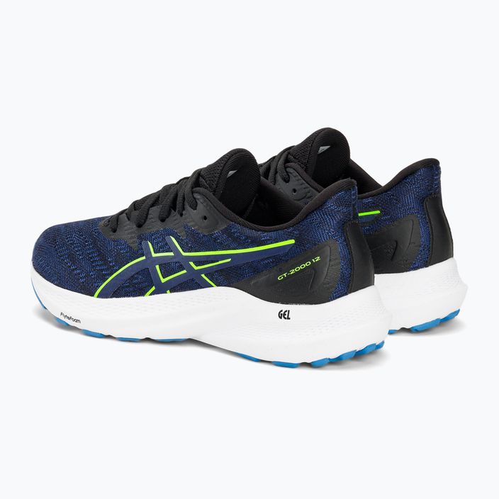 Buty do biegania dziecięce ASICS GT-2000 12 GS black/blue expanse 4