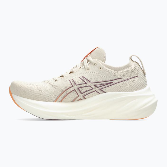 Buty do biegania damskie ASICS Gel-Nimbus 26 oatmeal/faded orange 2