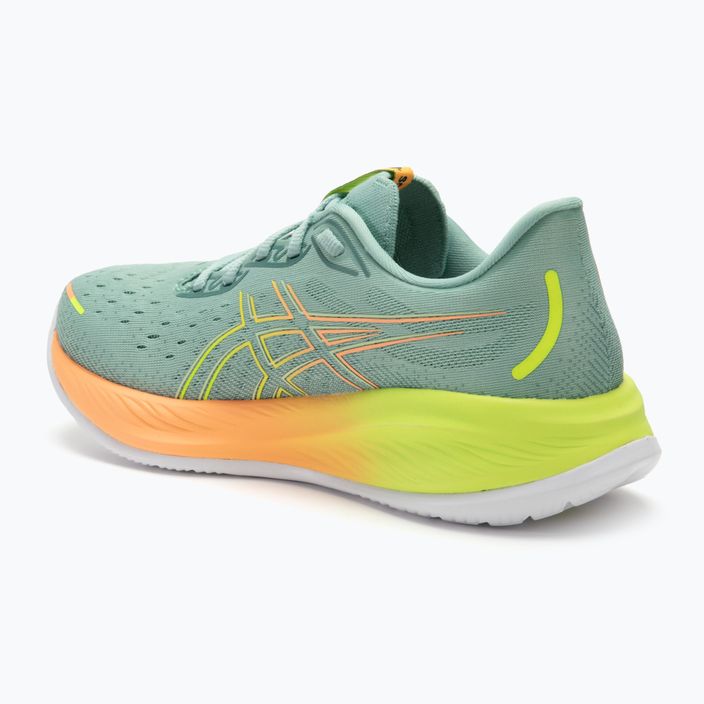 Buty do biegania męskie ASICS Gel-Cumulus 26 Paris light celadon/safety yellow 3