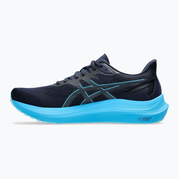 Buty do biegania męskie ASICS GT-2000 12 midnight/digital aqua 9