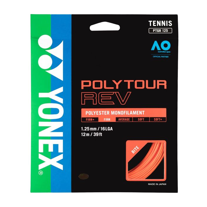 Naciąg tenisowy YONEX Poly Tour Rev 120 Set 12 m white 2