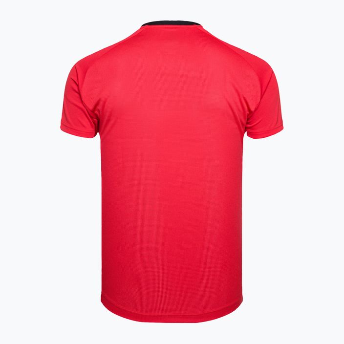 Koszulka tenisowa męska YONEX 10505 Crew Neck clear red 2