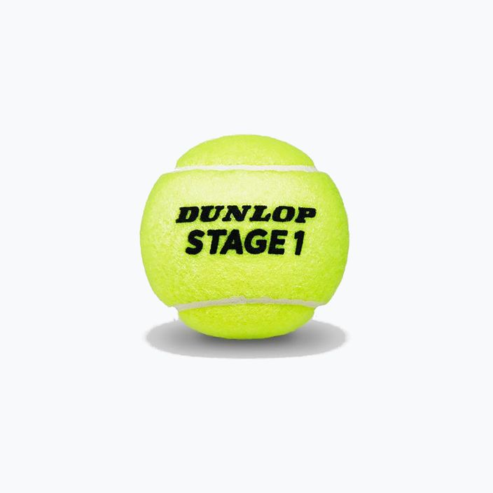 Piłki tenisowe dziecięce Dunlop Stage 1 60 szt. zielone 601342 2