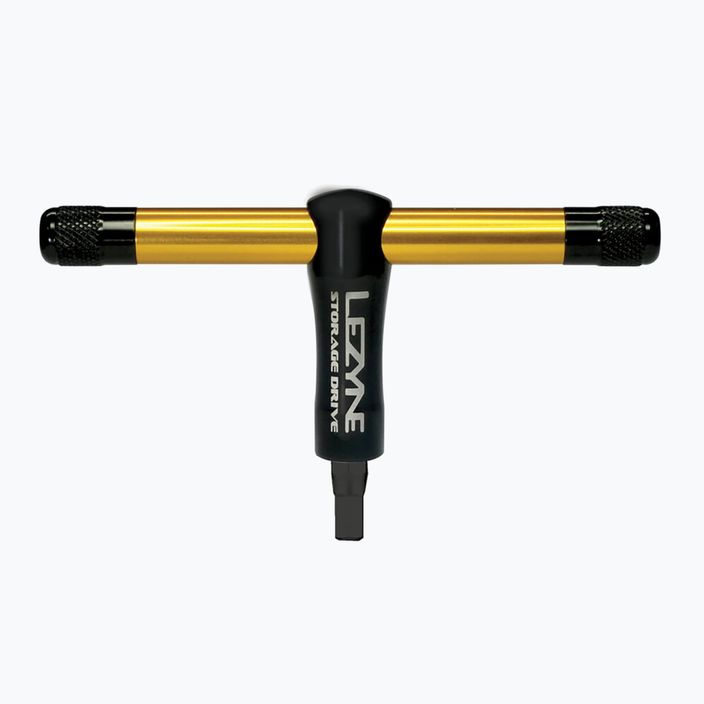 Klucz rowerowy Lezyne Storage Drive black/gold 2