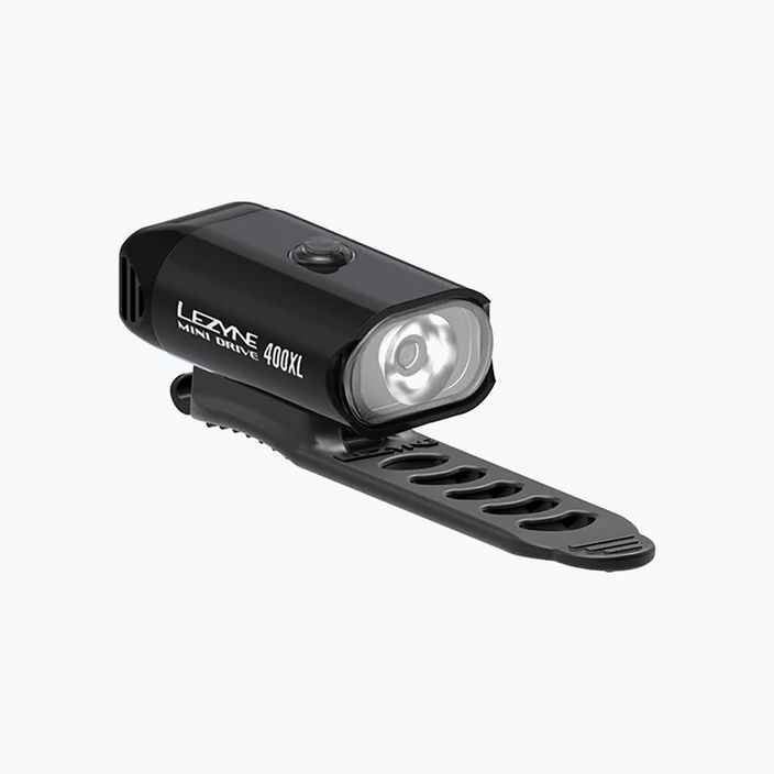 Zestaw lampek rowerowych Lezyne Mini Drive 400XL/KTV Pro USB set black/black 2