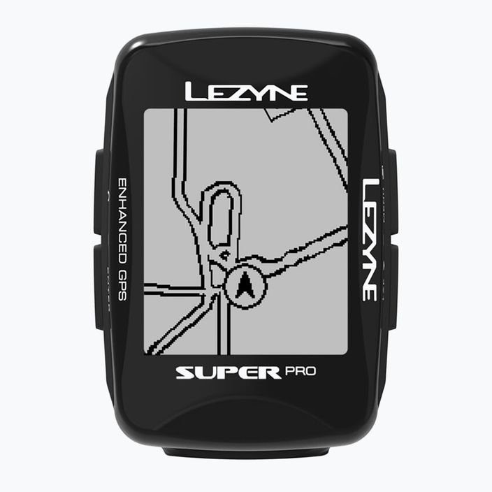 Licznik rowerowy Lezyne Super Pro GPS black 3