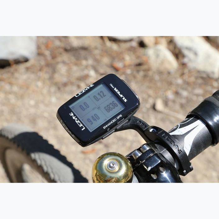 Licznik rowerowy Lezyne Super Pro GPS black 6