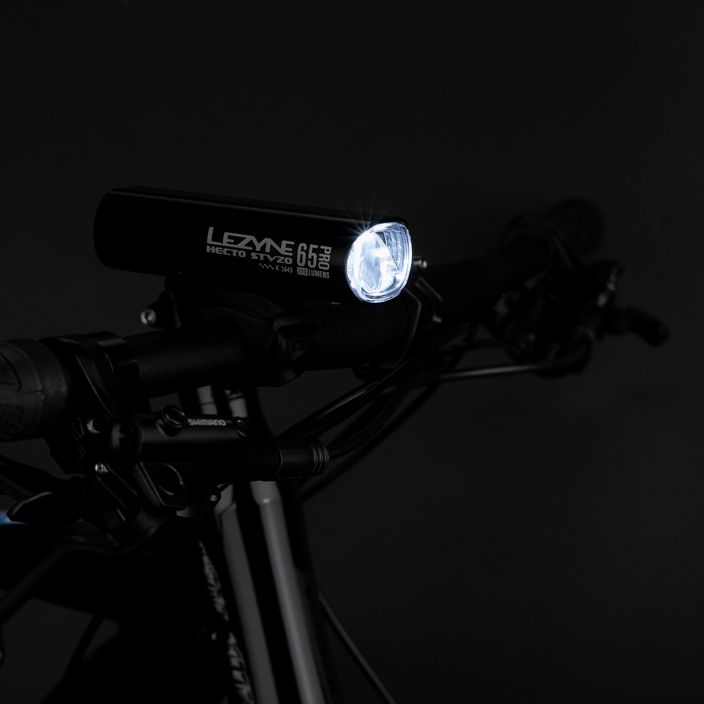 Lampka rowerowa Lezyne Light Front Hecto Drive Stvzo Pro 65 Lux black gloss 3
