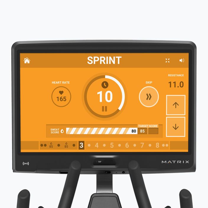 Rower spinningowy Matrix Fitness Virtual Training Indoor Cycle CXV black 3
