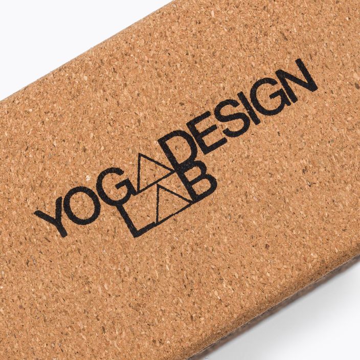 Kostka do jogi Yoga Design Lab Cork Yoga mandala black 5