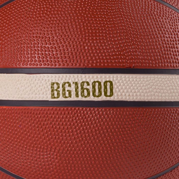 Piłka do koszykówki Molten B5G1600 pomarańczowa rozmiar 5 3