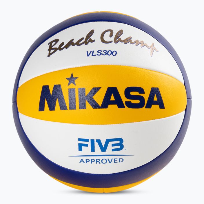 Piłka do siatkówki plażowej Mikasa VLS300 yellow/blue rozmiar 5