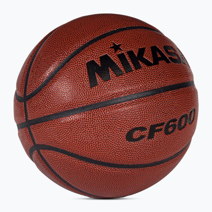 Piłka do koszykówki Mikasa CF 600 orange rozmiar 6 2