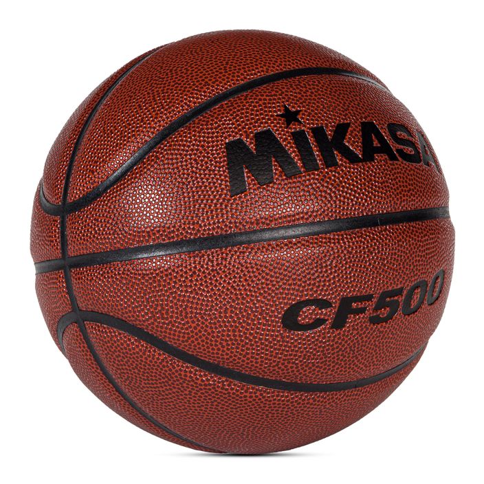 Piłka do koszykówki Mikasa CF 500 orange rozmiar 5 2