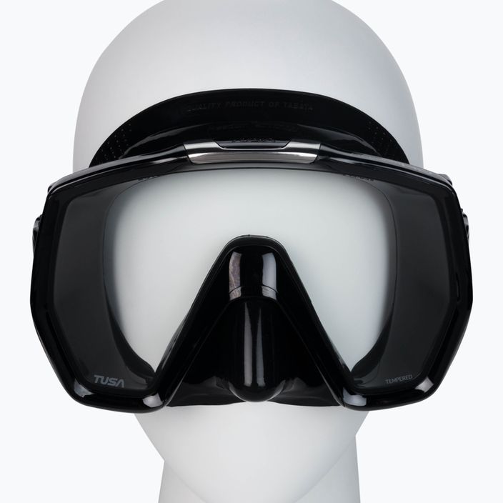 Maska do nurkowania TUSA Freedom HD czarna/czarna 2