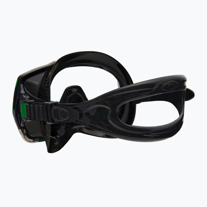 Maska do nurkowania TUSA Freedom HD zielona/czarna 4