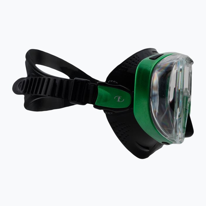 Maska do nurkowania TUSA Tri-Quest FD zielona 3