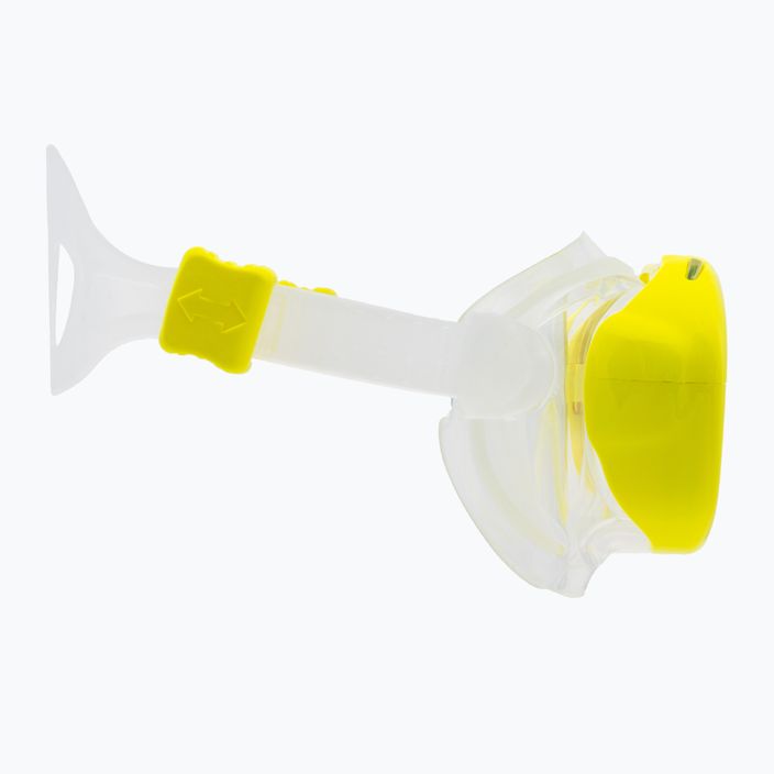 Zestaw do nurkowania dziecięcy TUSA Kleio Mini Fit żółty 3