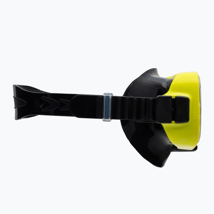 Zestaw do nurkowania dziecięcy TUSA Mini-Kleio UC-2022 żółty/czarny 3