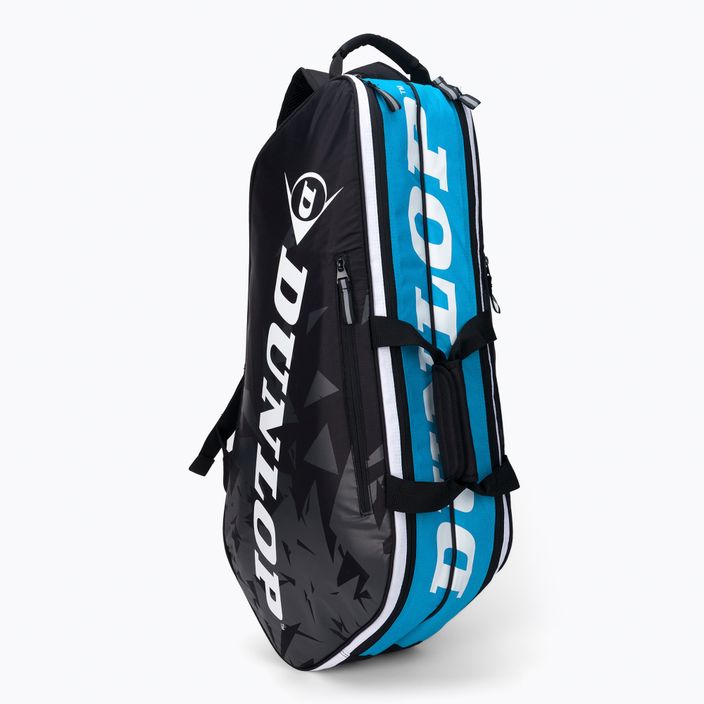 Torba tenisowa Dunlop Tour 2.0 6RKT 73,9 l czarno-niebieska 817243 2