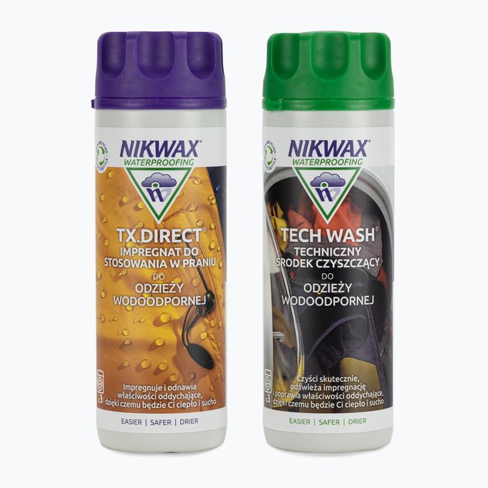 Zestaw impregnatów do odzieży Nikwax Tech Wash + TX-Direct 2 x 300 ml
