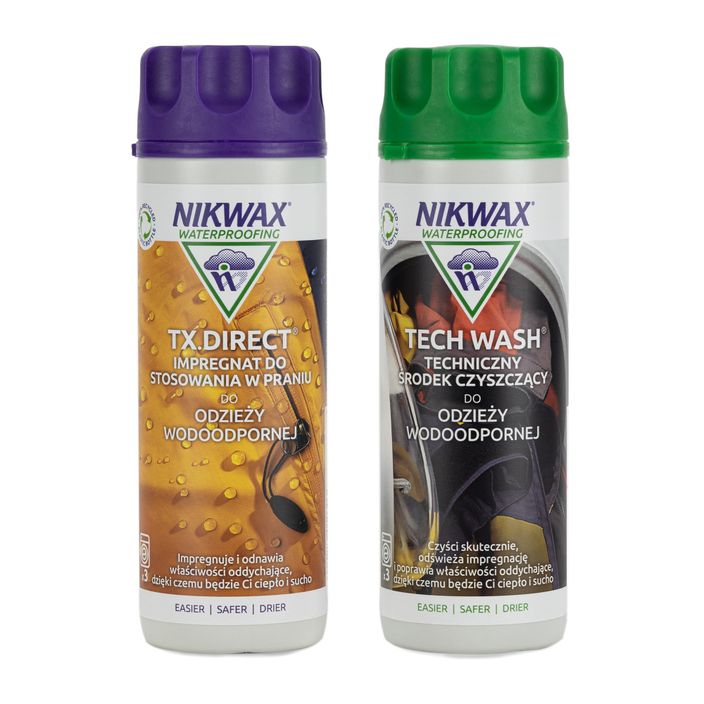 Zestaw impregnatów do odzieży Nikwax Tech Wash + TX-Direct 2 x 300 ml 2