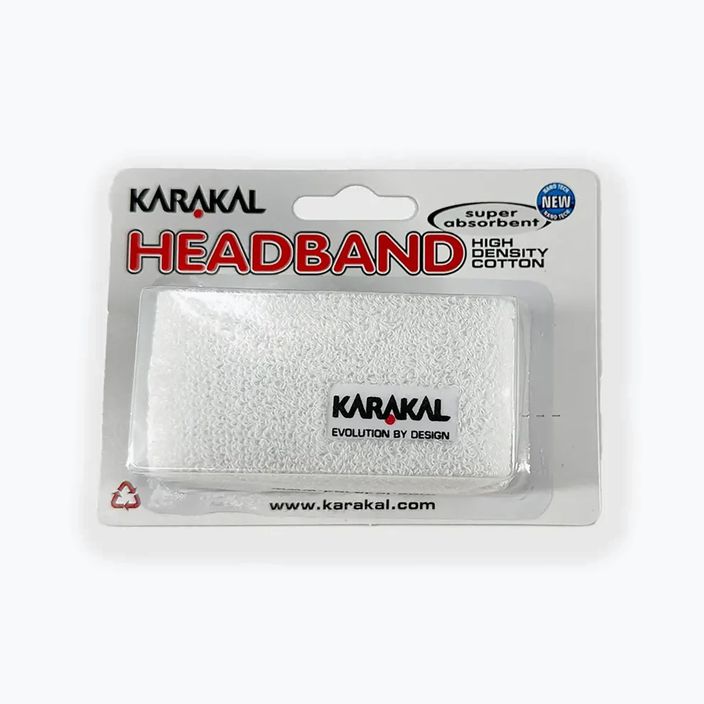 Opaska na głowę Karakal Headband white