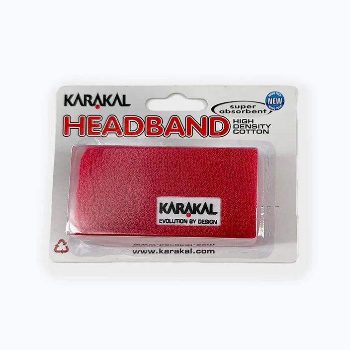 Opaska na głowę Karakal Headband red