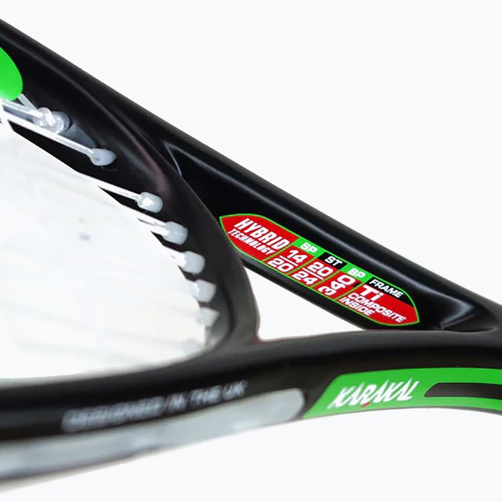 Rakieta do squasha Karakal Pro Hybrid black/green 6