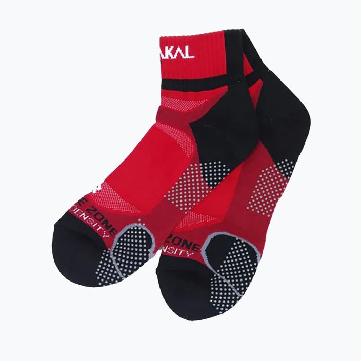 Skarpety Karakal X4 Ankle red/black 5
