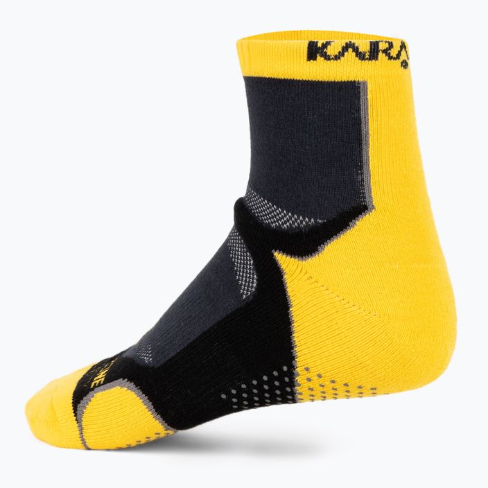 Skarpety Karakal X4 Ankle black/yellow 2