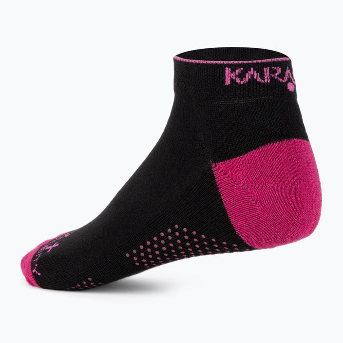 Skarpety damskie Karakal X2+ Trainer black/pink 2