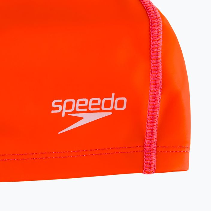 Czepek pływacki Speedo Pace orange 2