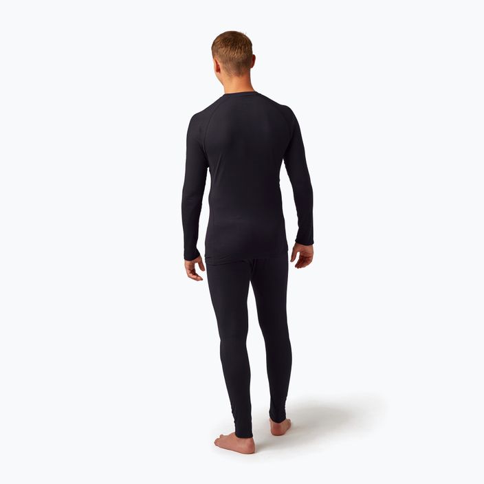 Longsleeve termoaktywny męski Surfanic Bodyfit Crewneck black 3