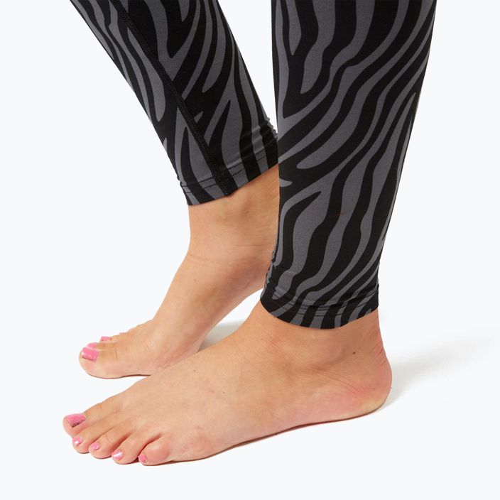 Spodnie termoaktywne damskie Surfanic Cozy Limited Edition Long John black zebra 4