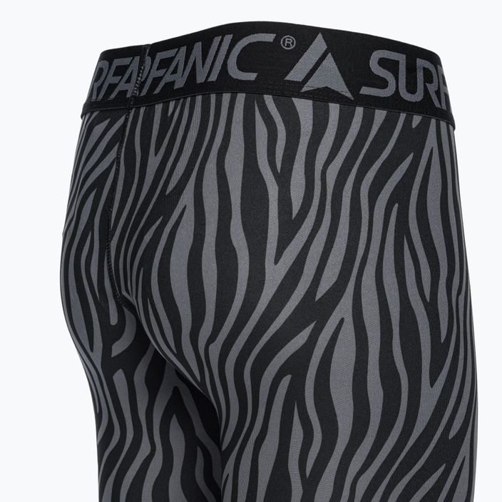Spodnie termoaktywne damskie Surfanic Cozy Limited Edition Long John black zebra 8