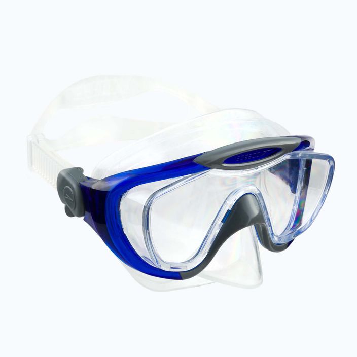 Zestaw do snorkelingu Speedo Glide Snorkel Fin set green/blue 2