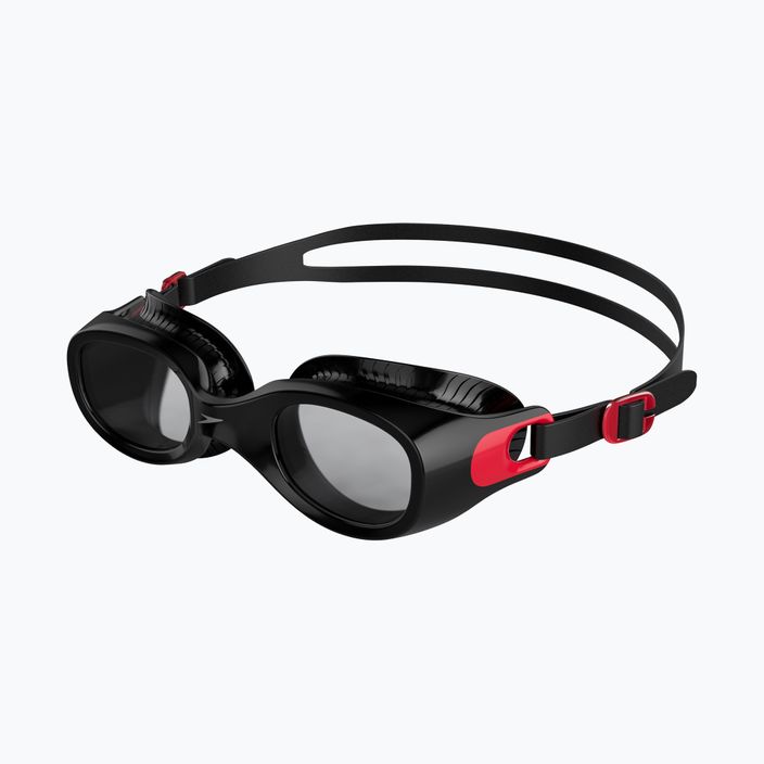 Okulary do pływania Speedo Futura Classic black/lava red/smoke 6