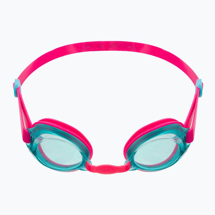 Okulary do pływania dziecięce Speedo Jet V2 B981 ecstatic pink/aquatic blue 2