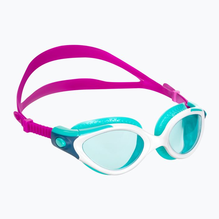 Okulary do pływania damskie Speedo Futura Biofuse Flexiseal Dual Female diva/white/peppermint