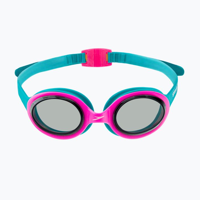 Okulary do pływania dziecięce Speedo Illusion 3D bali blue/vegas pink/nautilus hologram 2