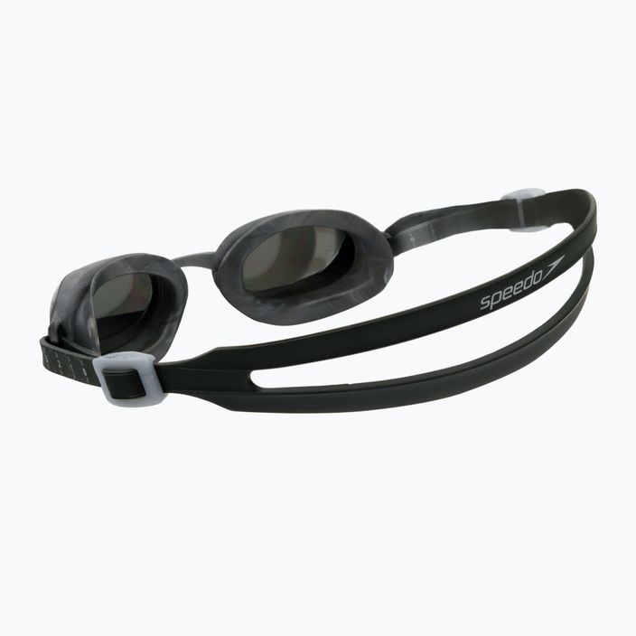 Okulary do pływania Speedo Aquapure Mirror black/silver/chrome 4